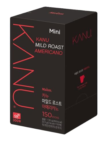 Generic Maxim Kanu Mini Mild Roasted Americano Coffee 0.9g x 150 sticks