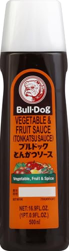 Bull-Dog Vegetable & Fruit Sauce, Tonkatsu Sauce, 16.6 oz