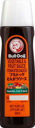 Bull-Dog Vegetable & Fruit Sauce, Tonkatsu Sauce, 16.6 oz