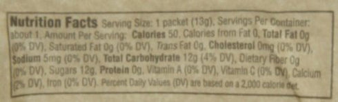 125 Count N'Joy Brown Sugar Topping for Oatmeal | | Single Serve Portion | Bulk Size