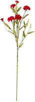 HXSCOO Carnation Simulation Bouquet Vase Flower Arrangement Plastic Flower Decoration Flower Dining Room Living Room