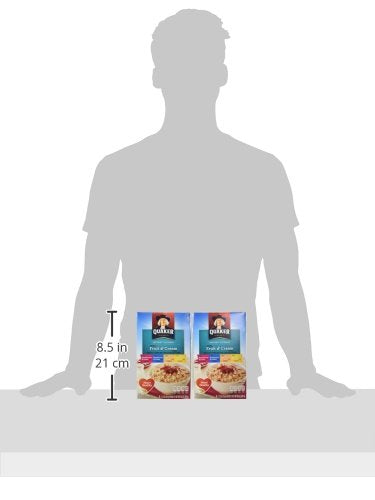 Pack, 8-Count (Pack 4) Quaker Instant Oatmeal Fruit & Cream, Variety Boxes