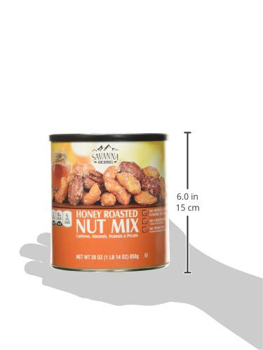 Savanna Orchards 30 Oz Gourmet Honey Roasted Nut Mix, (na)