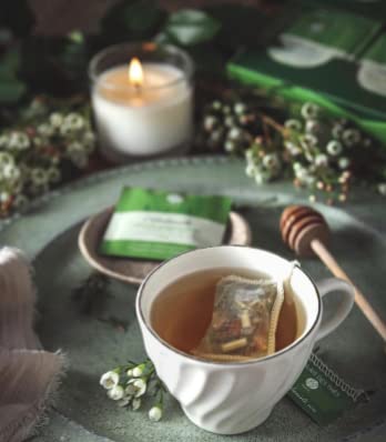 Palais des Thés Organic L'Herboriste N°46 Herbal Tea with Chamomile, Apple, and Spices - 20 Count Biodegradable Bags