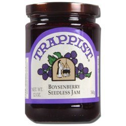 Trappist Boysenberry Seedless Jam - All Natural 12 oz.