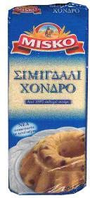 Misko Semolina Coarse () 400g - New soft pack
