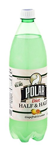 1 12 Pack Polar Half & Half Soda Diet Liter