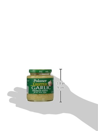 Polaner 10 Premium White Chopped Garlic, Ounce