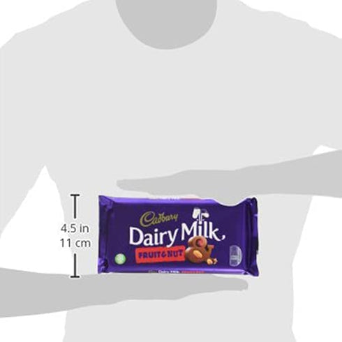 Cadbury 180G (Pack 2) Dairy Milk Fruit & Nut