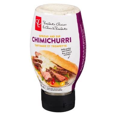 President Choice 300ml/10.1oz, President's Choice, Chimichurri Spread and Dip, Imported from Canada}