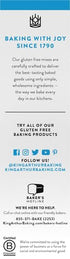 King Arthur Gluten Free Fudge Brownie Mix, Certified Gluten-Free, Non-GMO, Kosher, 17 Ounces