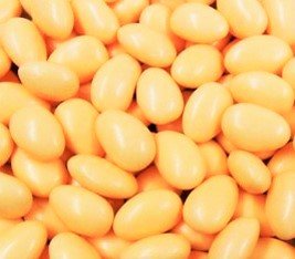Peach Jordan Almonds by Its Delish, 3 LBS Bulk | Sugared Almond