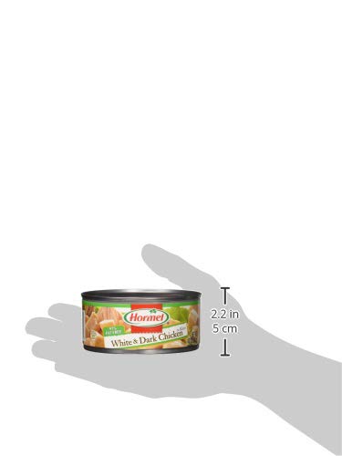 95% 10 Pack 12 Hormel White & Dark Chicken in Water Fat Free, Ounce