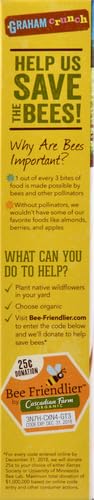 9.6 oz (Pack 4) Cascadian Farm Organic Graham Crunch Cereal Box