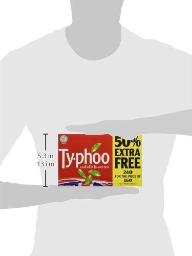 TY.PHOO Pack 240 Typhoo Black Tea of Teabags