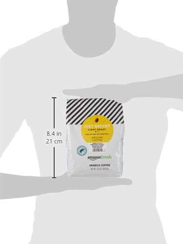 Amazon Fresh 32 Oz , Just Bright Ground Coffee, Light Roast