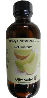OliveNation Honey Dew Melon Flavor, Water Soluble Extract for Beverages, Baked Goods, Ice Cream, 4 ounces