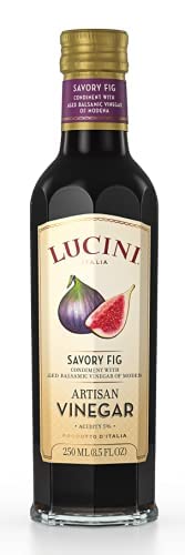Lucini Italia Savory Fig Balsamico Artisan Vinegar Italian Balsamic Vinegar Aged Balsamic