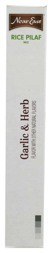 2 Pack (6.3 Oz. Near East Rice Pilaf - Garlic & Herb Each Box)
