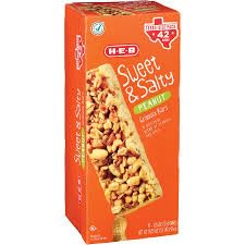 HEB Pack Sweet & Salty Peanut Granola Bars - Texas-Size
