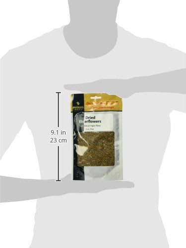 Dried Elderflowers, 2oz.
