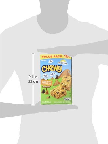 15.2 OZ Quaker Chewy Peanut Butter Chocolate Chip Granola Bars