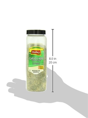 Durkee 100% 18 Salt Free Garlic and Herb Seasoning, Ounce