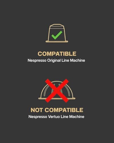 100 100% Roma Strong Espresso for Nespresso | Bold Aluminum Capsules | Extra Dark and Intense Italian Flavor |