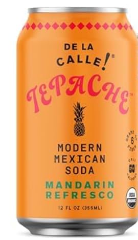 6 Pack 3 Modern Mexican Soda | | Flavor | Organic | Non-Alcoholic | Non-GMO | Pineapple Spice | Mango Chili | Mandarin