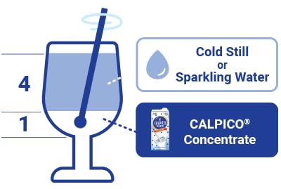 33.8 oz (Pack 1) CALPICO Concentrate Smooth & Refreshing Japanese Citrus Drink, Sweet and Tangy, No Artificial Color