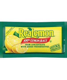 ReaLemon Lemon Juice Packets, 4 gram (25 ct.)