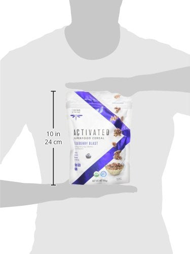 Living Intentions 2 (1) (1) 9 Oz. (2 Gluten Free Superfood Probiotic Cereal Flavor Variety Bundle: Blueberry Blast