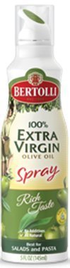 Bertolli , 100% Olive Oil Spry 5 Ounce Can Select Flavor Below Extra