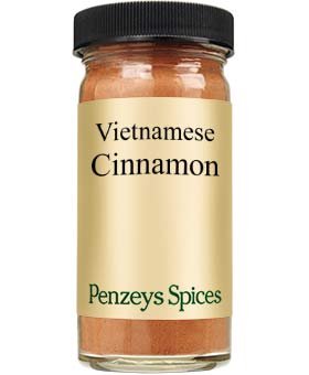 Penzeys Vietnamese Cinnamon Ground By Spices 1.7 oz 1/2 cup jar (Pack of