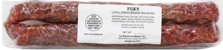 la espaola meats Fuet (Catalonian Brand Sausage) By