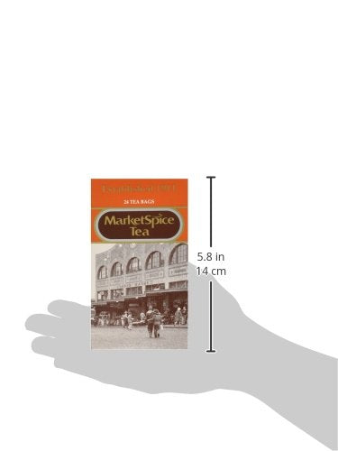 MarketSpice 24 Count, 56g Teabags, Cinnamon Orange
