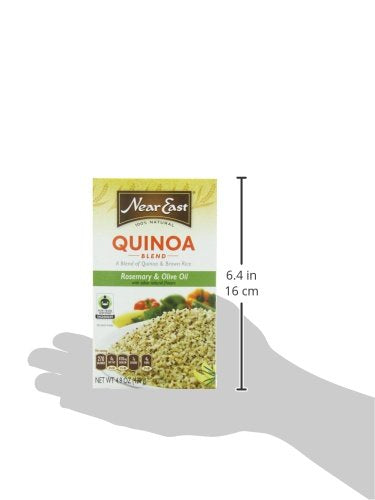 4.9 (Pack 6 Quaker Near East Quinoa and Brown Rice Blend, Rosemary and Olive Oil Ounce of Boxes)