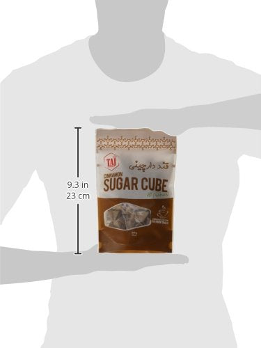 Taj 9 oz All Natural Sugar Cubes, (Cinnamon)