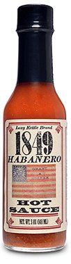 1849 All-Natural Habanero Hot Sauce, 5 oz. (2 Pack)