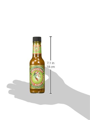 Pickapeppa Gingery Mango Hot Sauce, 5oz (Pack of 3)