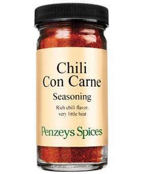 Penzeys Chili Con Carne Seasoning By Spices 2.4 oz 1/2 cup jar (Pack