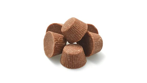 2.2 lb (35.2 oz), Yupik Mini Peanut Butter Cups, Kosher, Milk Chocolate Goblets, Peanut Butter Filling, Smooth
