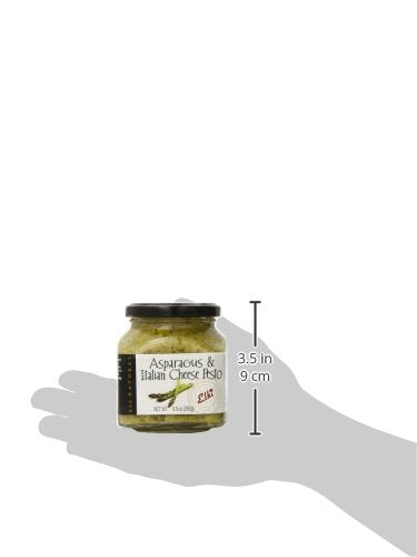 Elki's Gourmet 9.9 Asparagus and Italian Cheese Pesto, Ounce