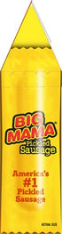 2.4 6 Pack Penrose Big Mama Pickled Sausages, Ounce