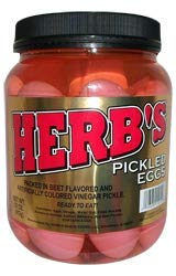 Herbs Herb's Pickled Eggs 1/2 Gallon 32 oz