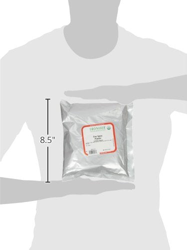 Frontier Co-op Organic Five Spice Powder, 1-pound Bulk Bag - Cinnamon, Fennel Seed, Cloves, Star Anise & White Pepper