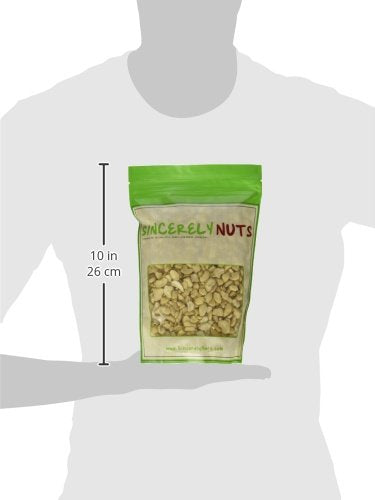 Bulk,1 (LB) Sincerely Nuts - Raw Cashews Pieces Unsalted | Healthy Snack, Source of Protein | Keto and Paleo Friendly