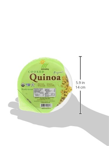 MINSLEY 4.2 oz. (Pack 12) Cooked Organic Quinoa