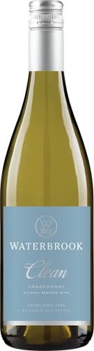Generic 750ml 1 Count WATERBROOK CHARDONNAY CLEAN ALCOHOL REMOVED WINE Gluten Free
