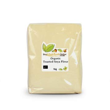 Buy Whole Foods (1kg) Organic Soya Flour Toasted